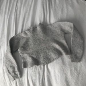 Cropped Woolen Sweater